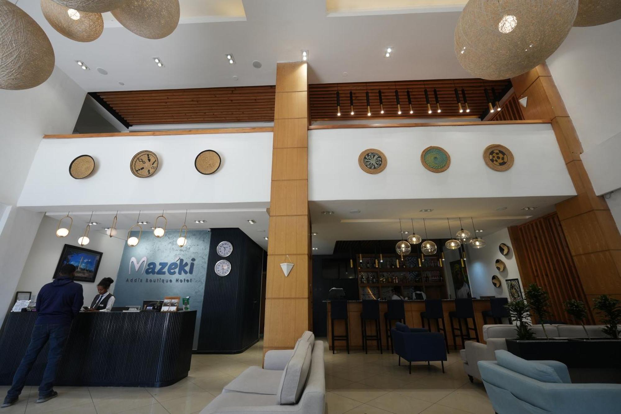 Mazeki Addis Boutique Hotel Exteriör bild