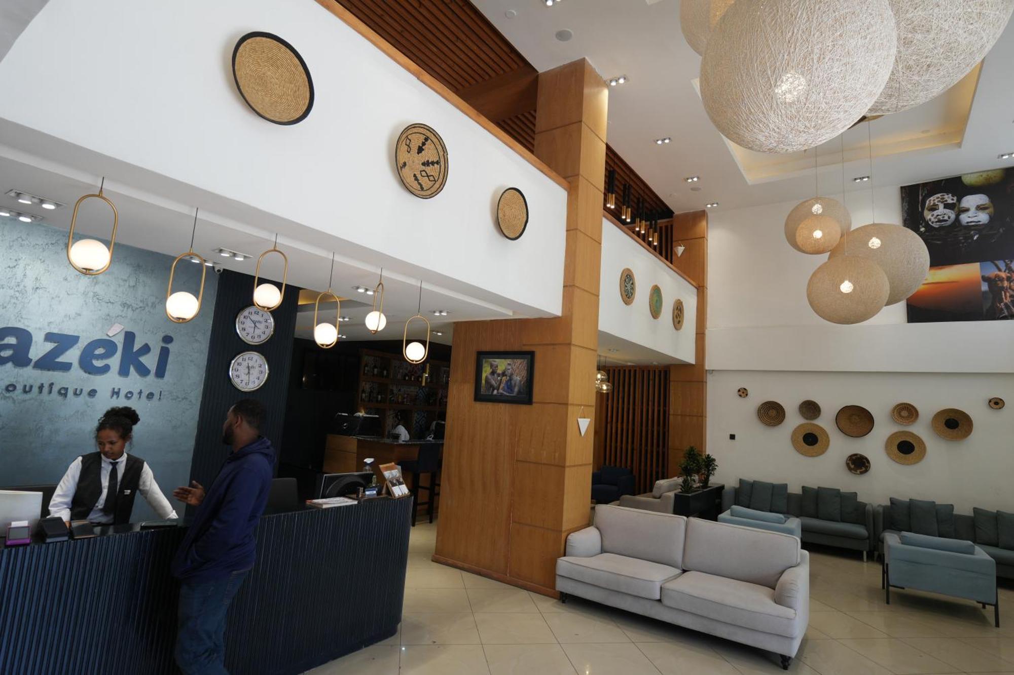 Mazeki Addis Boutique Hotel Exteriör bild