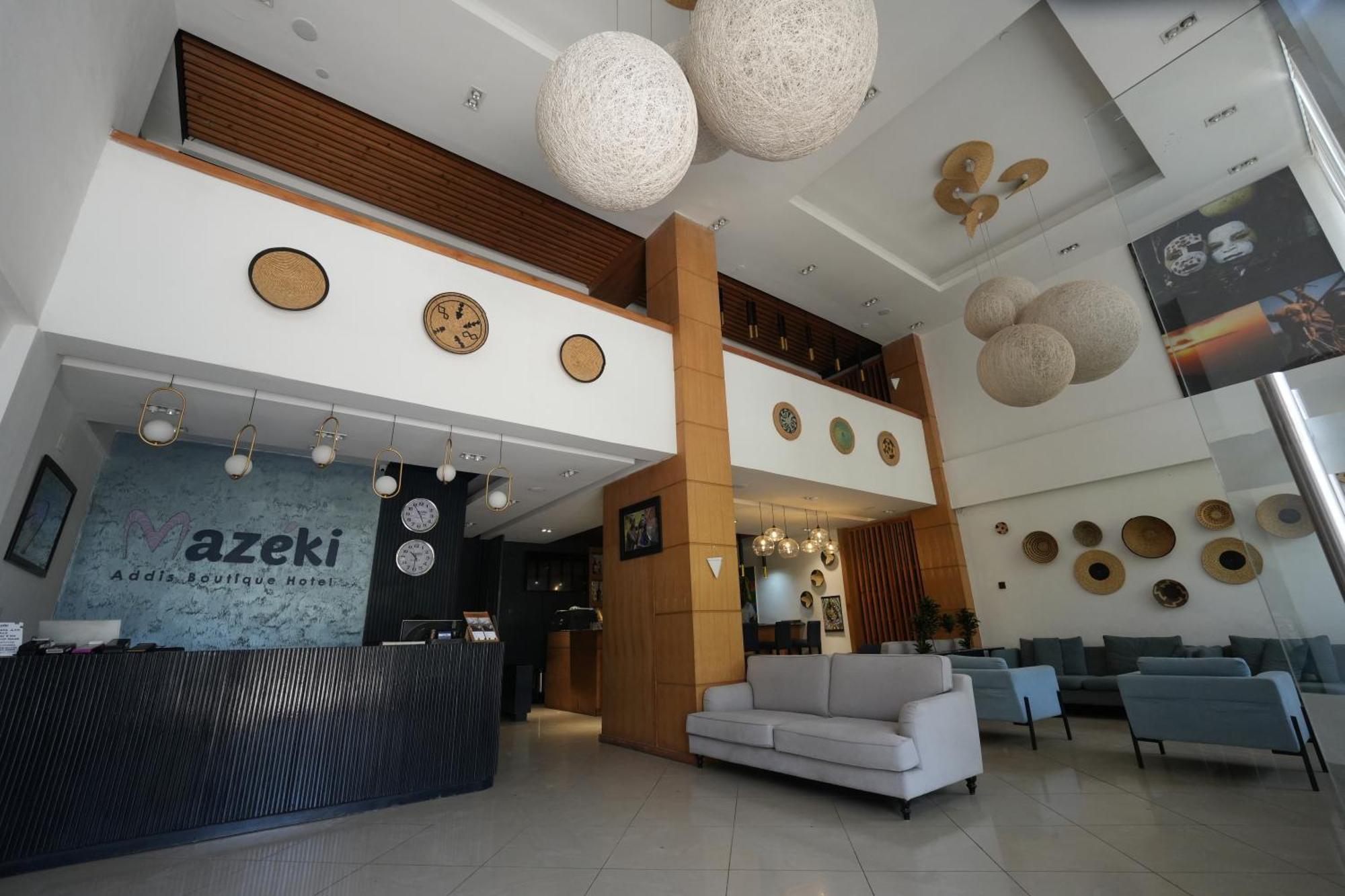Mazeki Addis Boutique Hotel Exteriör bild